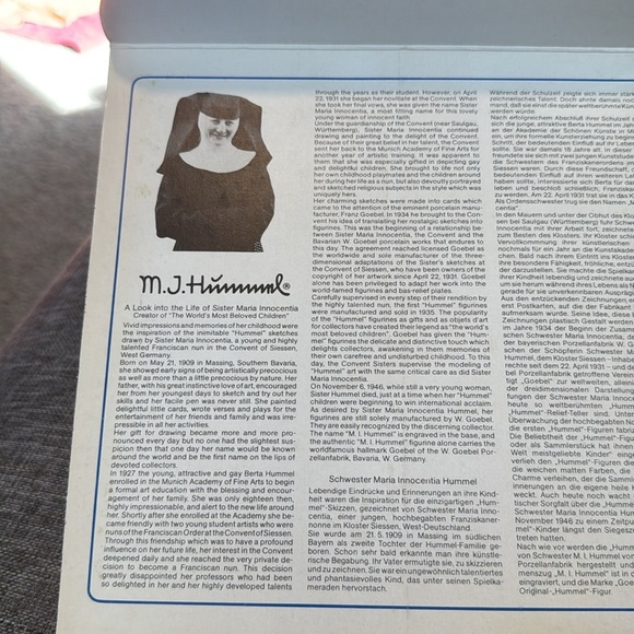 Vintage Annual M.J. Hummel Plate 1980 Goebel - Picture 3 of 8